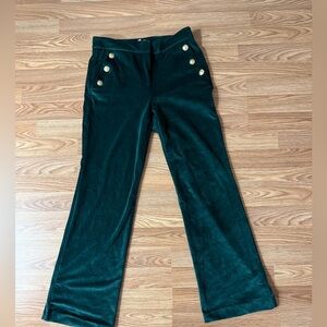 Maison d’Amélie High Waisted Green Pants Size 4